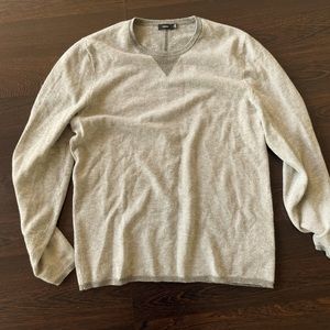 Mens medium VINCE grey sweater - like new condition